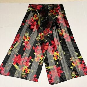Floral Sheer Scarf